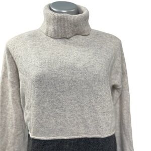 Knyt and Lynk boxy cropped cashmere sweater
